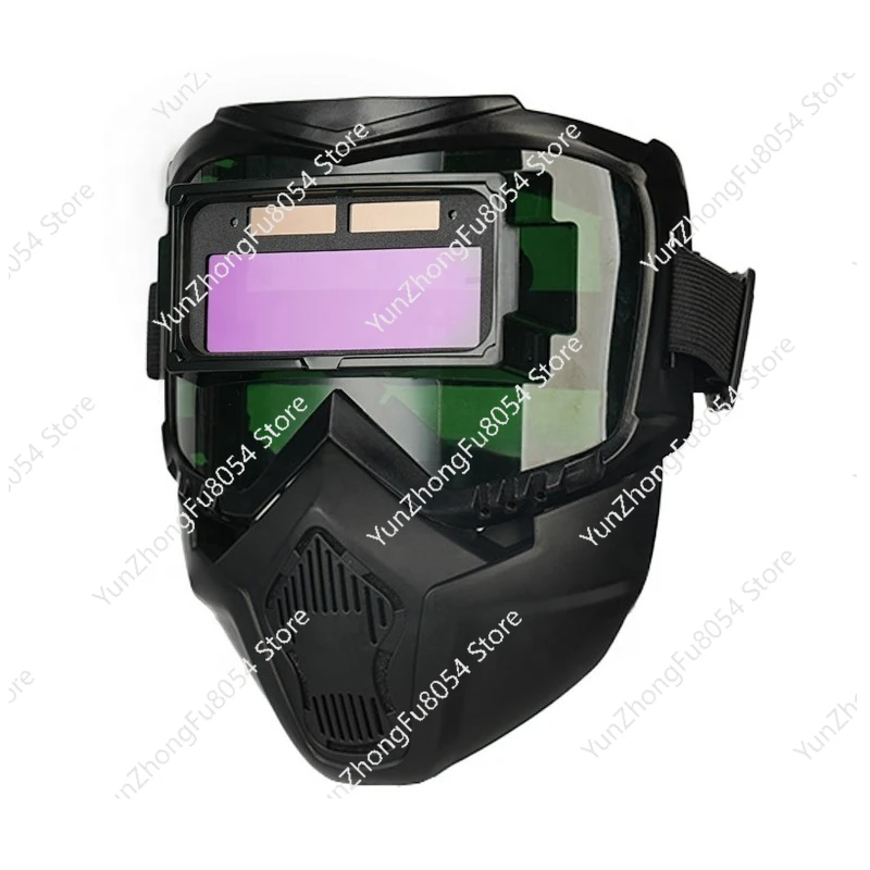 

Auto Darkening Fashion Welding Helmet with Solar Auto On/Off Welding Mask for Grinding Polypropylene Materials