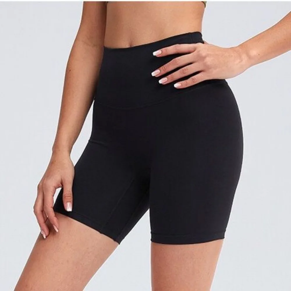 Short de yoga à haute élasticité pour femmes, entrejambe ouvert invisible, leggings de levage de hanche taille haute, pantalons de fitness de cyclisme de sport, sexe en plein air