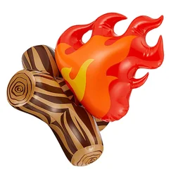 Balloons Inflatable Flame Model Yard Decoration Props Pvc Bonfire Camping Party Garden Fake