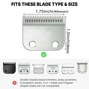 Professioneller Hair Clipper Limit Guide Comb, Wahl Trimmer, professioneller Schneidkamm, Haarschnittwerkzeuge, Friseurzubehör, 8 PCs, 10 PCs 8 Hauptverkaufsmaschine Wahlly - №4