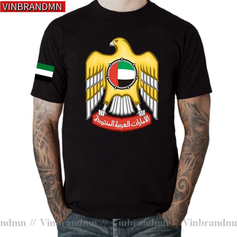 United Arab Emirates men t shirt 2024 jerseys nation team tshirt 100% cotton t-shirt fitness clothing tees country ARE UAE