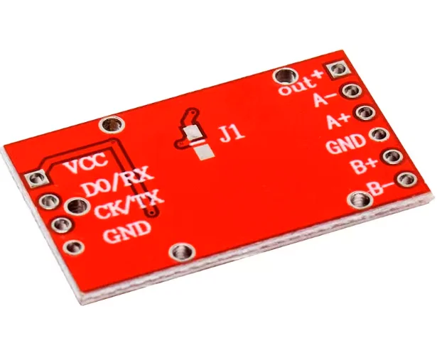 Módulo AD dedicado HX711 para módulo de medição de força do sensor de pesagem com canais duplos e resolução de 24 bits 10pcs