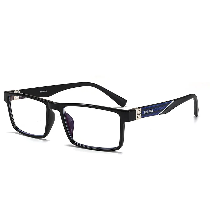 Ahora Men Square Finished Myopia Optical Glasses Frame Diopters Anti Blue Light Nearsighed Computer Eyewear -1.25 1.75 2.25 2.75