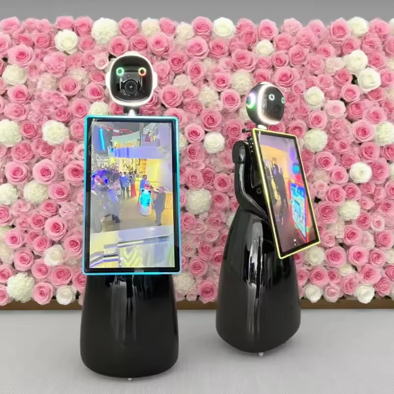 Photobooth Robot Photography Robot Photography Rotating Selfie Robot Photobooth Trade Show