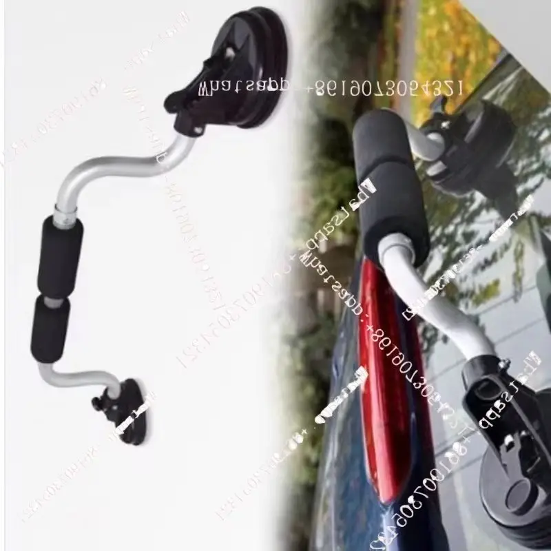 uiohAccessories factory direct sales rubber boat canoe kayak loading on board roof suction cup boat pusher auxiliary bracket