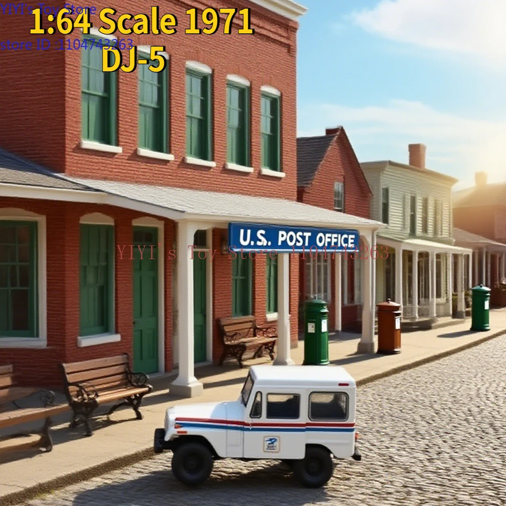 

Greenlight 1:64 Scale 1971 DJ-5 Alloy Simulation Car Model Static Collection Decorated Holiday Gifts Toys Souvenir Gift A1