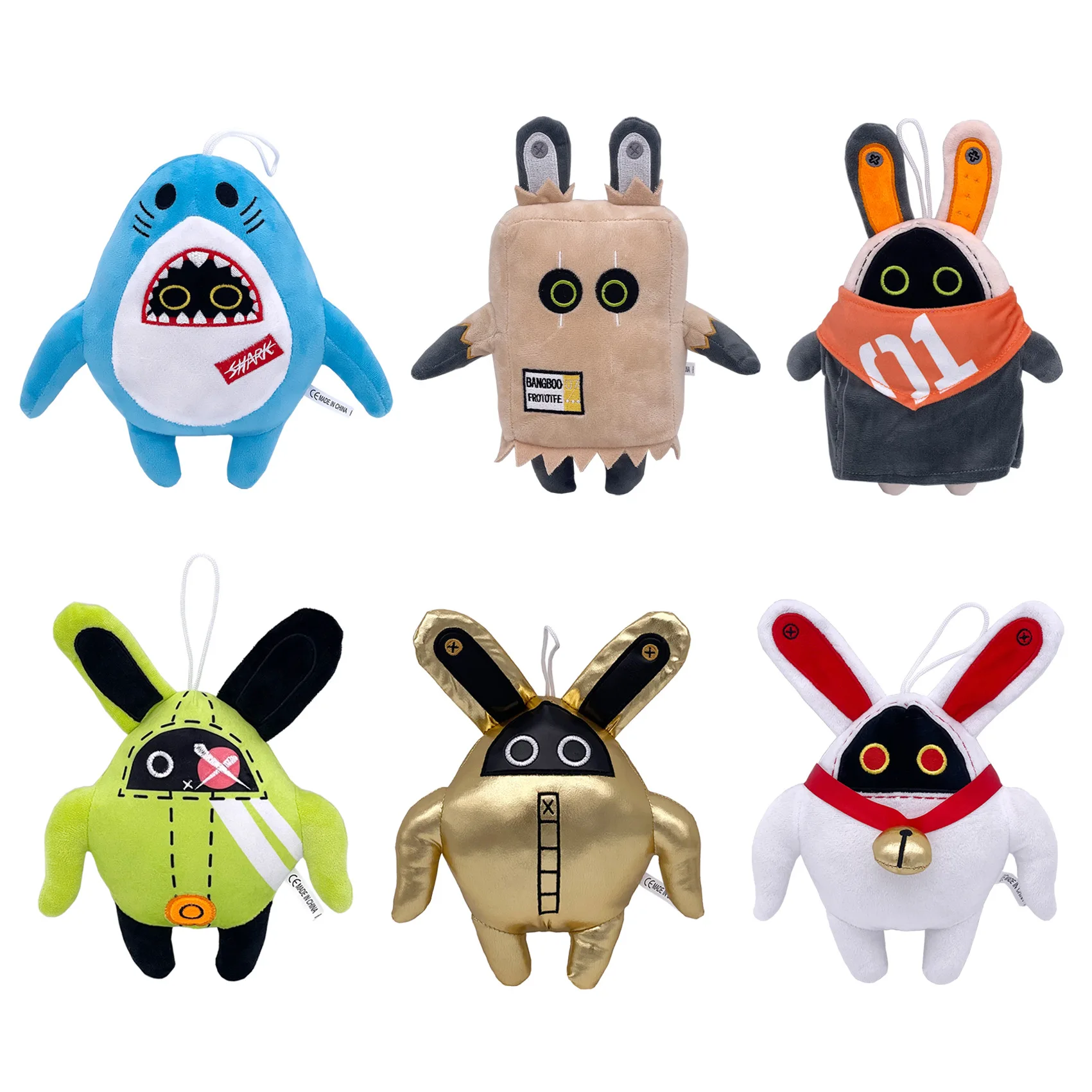 Zenless Zone Zero Bangboo Anime Plush Rabbit Anby Nicole Demara Gentle House Rabbit Cosplay Prop Accessorie Toy