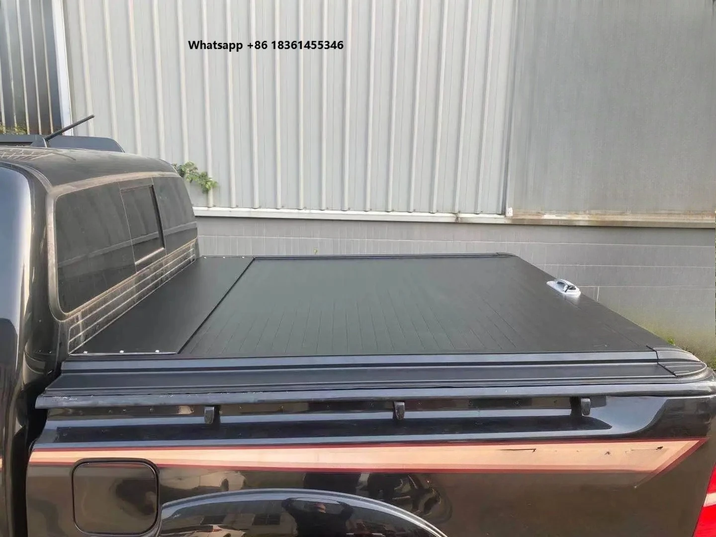For HiLux Vigo Waterproof Function Trunk CoversRunde High Quality Pickup Aluminum Alloy Material Factory Hard Type Cover