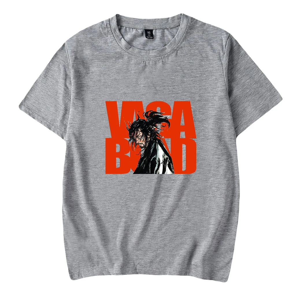 

2026 Vagabond pattern printing comfortable T-shirt short-sleeved casual all-match neutral T-shirts top