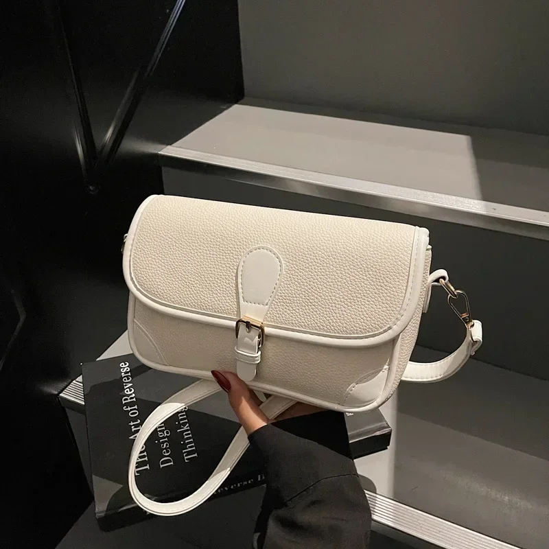 حقيبة دلو نسائية للربيع والصيف - حقيبة كتف كاجوال على الموضة الكورية - تصميم عالي الإحساس للسيدات العصريات #1