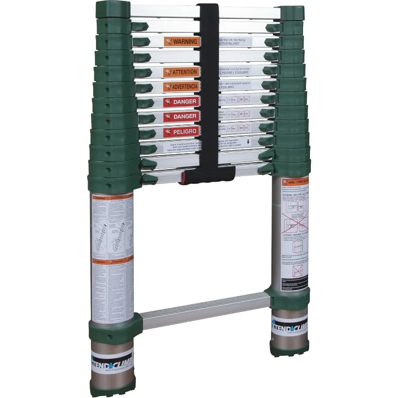 Xtend & Climb Pro Series 780P+ Telescoping Ladder, Green