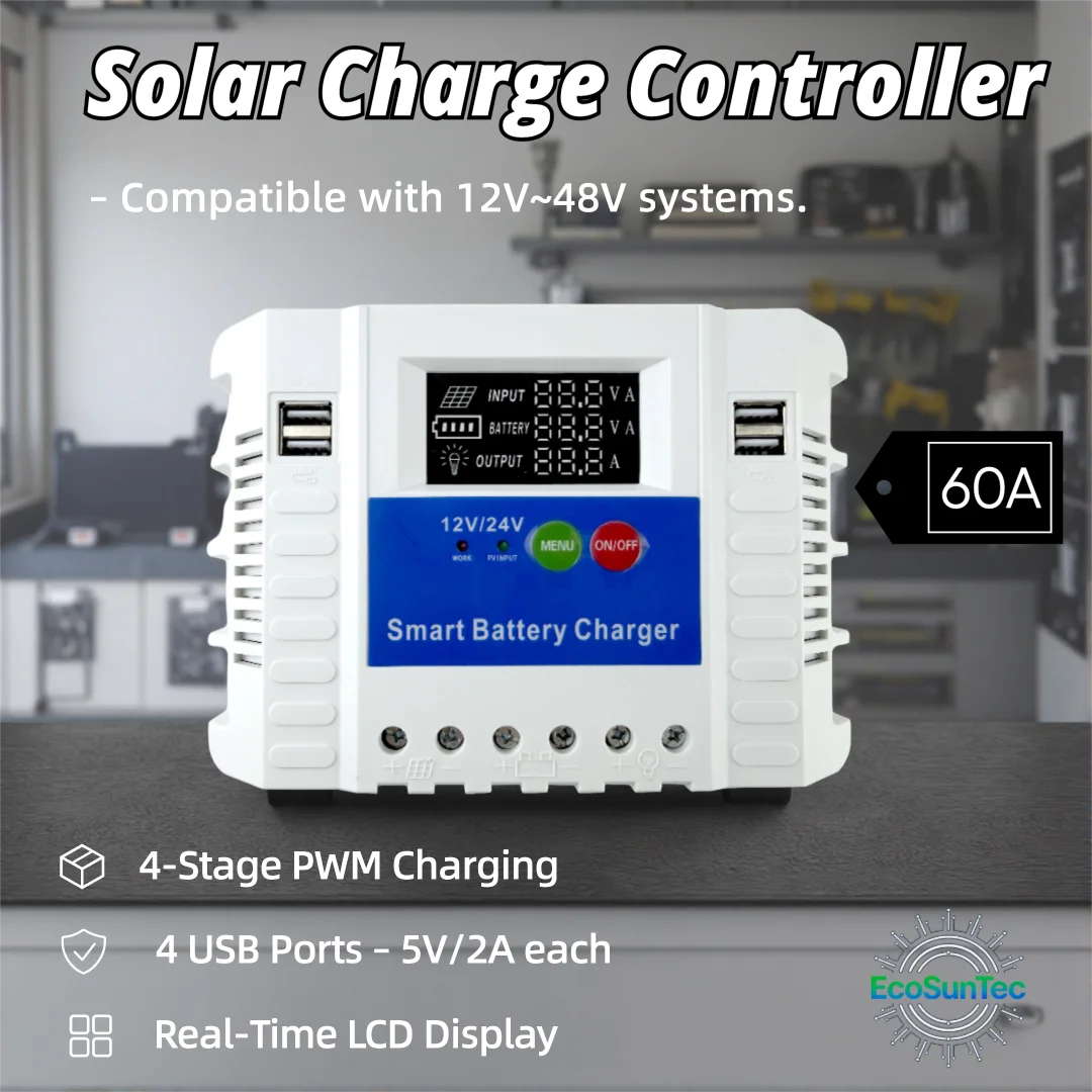 60A Smart Solar Cha…