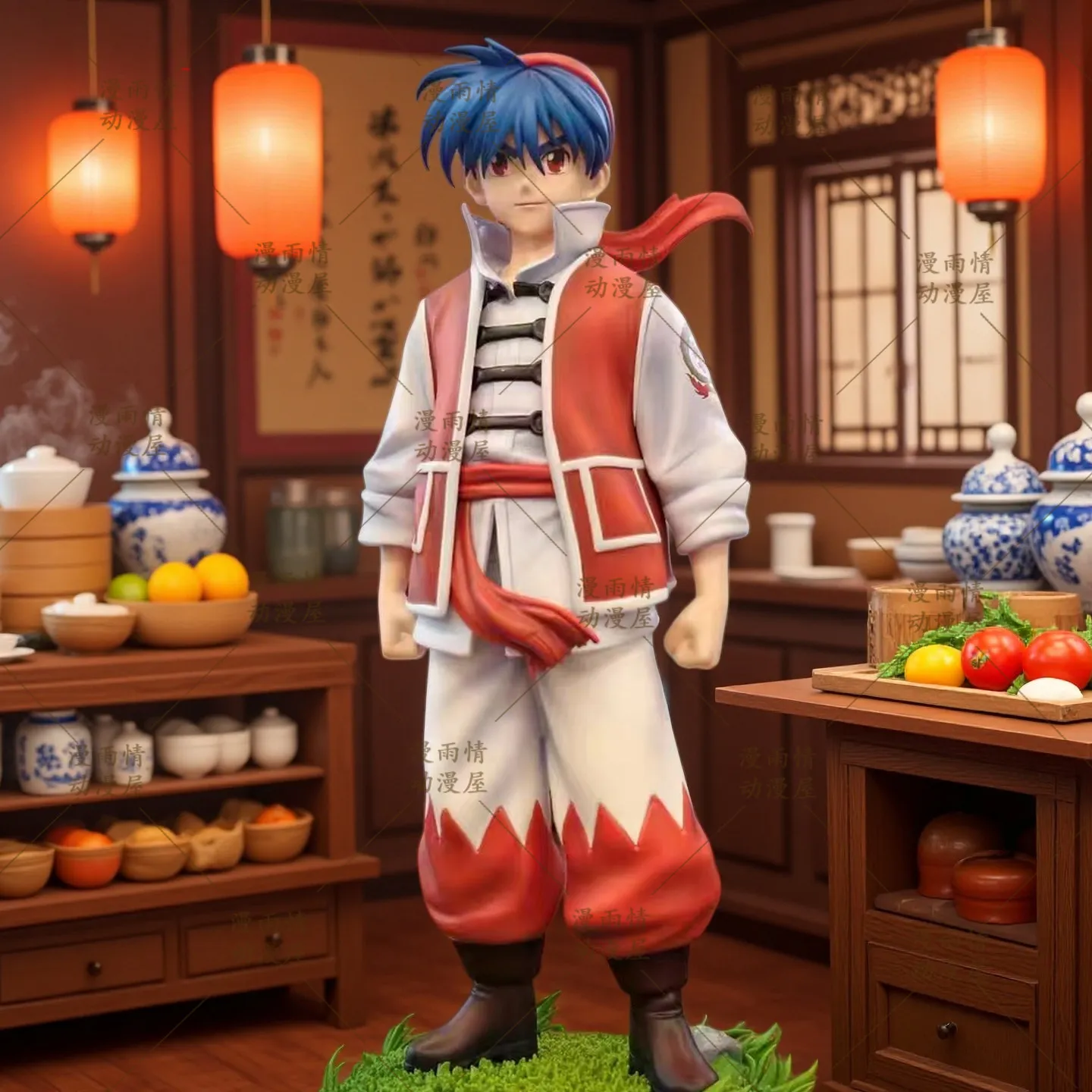 

Фигурка GK «Мастер Кулинарии» Бой Лю Ан Син: 2D-модель для декора ПК, украшение для фанатов аниме и коллекционеров игрушек