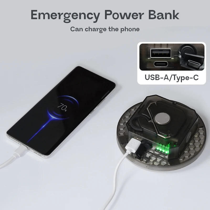 MOSLIGHTING 7200mAh في الهواء الطلق LED فانوس التخييم خيمة معلقة مصباح USB مصباح قابل لإعادة الشحن مصباح يدوي محمول إضاءة الطوارئ