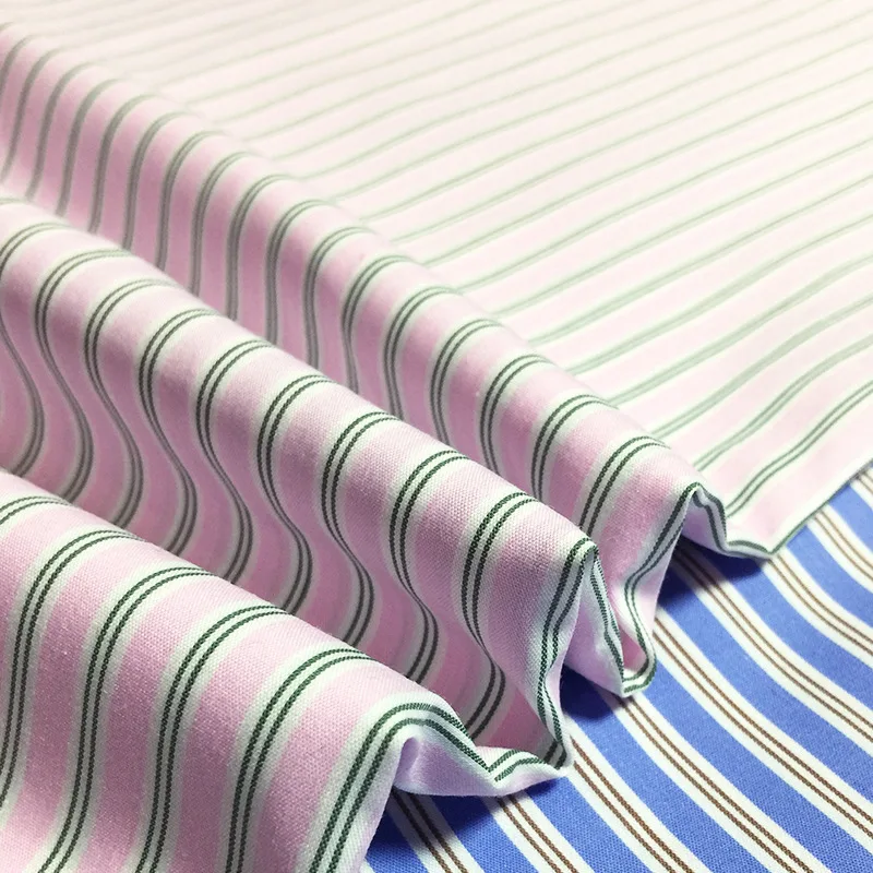 

Полосатая ткань с принтом, окрашенная, полиэстер, хлопок, эластичная пряжа, окрашенная одежда, солнцезащитный крем, украшение для дома своими руками, ширина 145 см