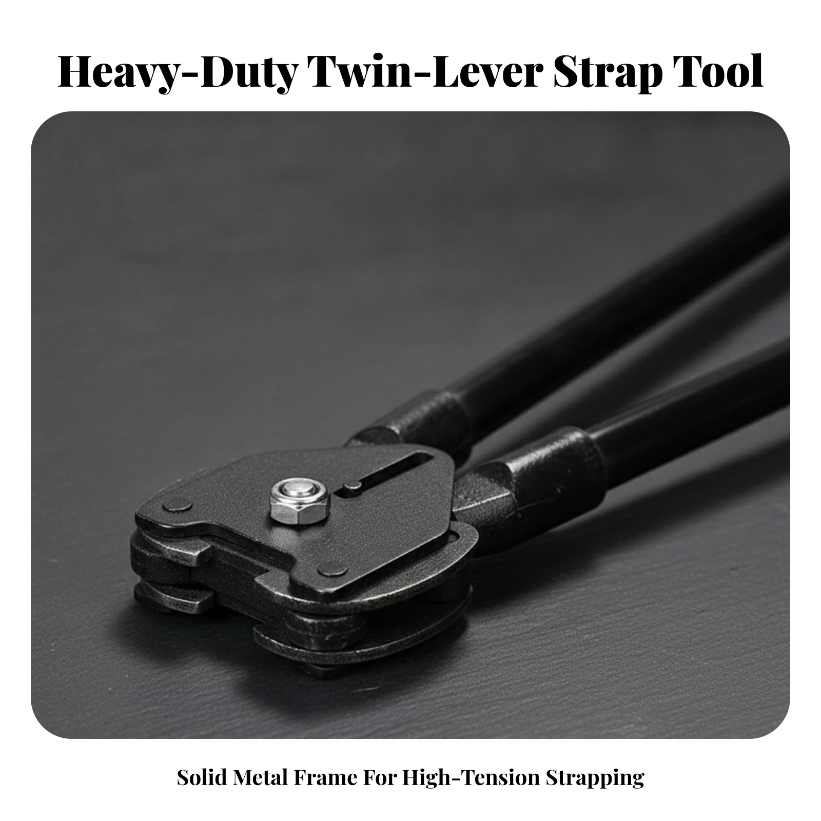 Manual Steel Strapping Clamp Long-Lasting Steel Banding Sealer Strapping Sealer Labor-Saving for Packers, Shipping Department