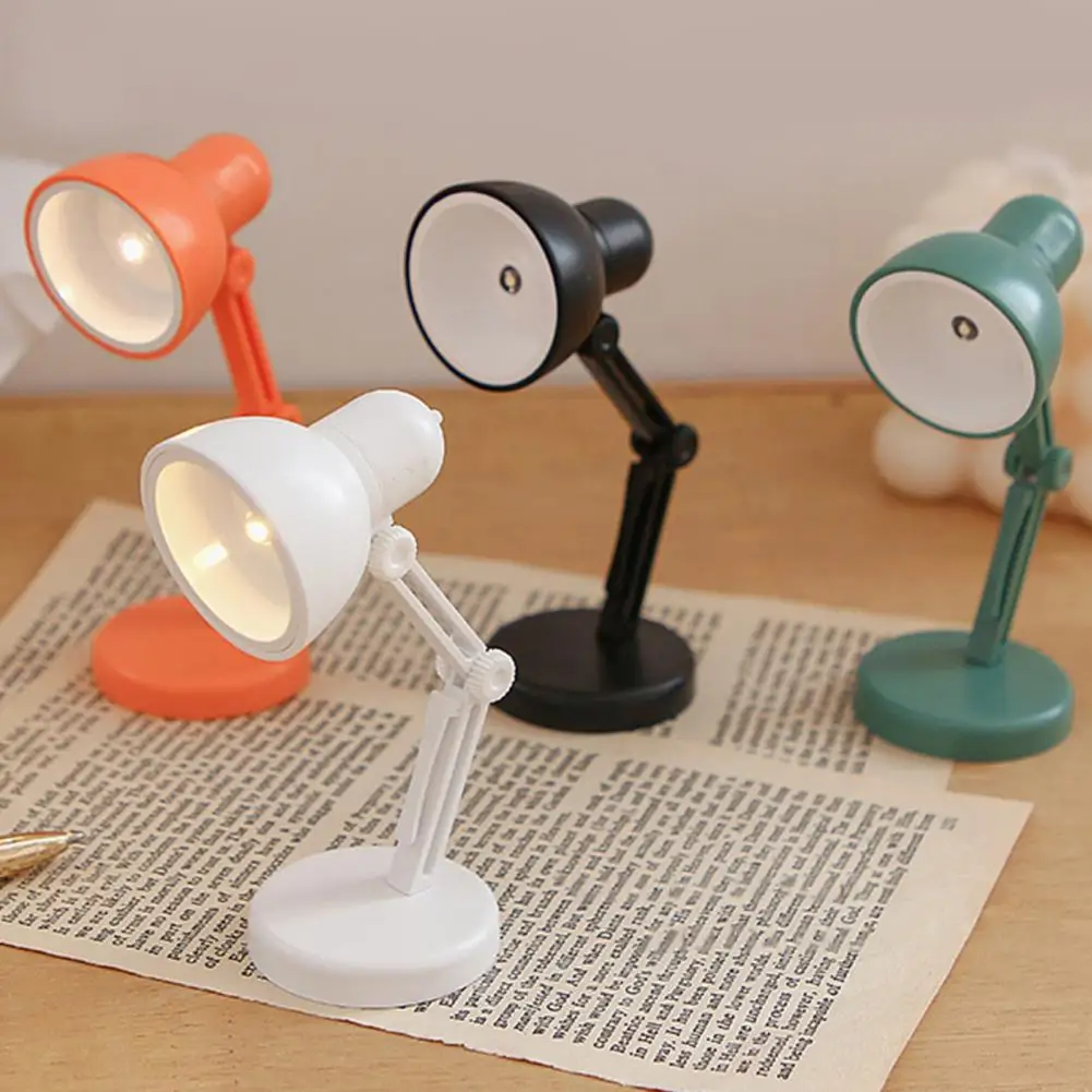 Mini for Home LED Table Eye-protecting Save Space Simple Reading Table Lamp for Homework