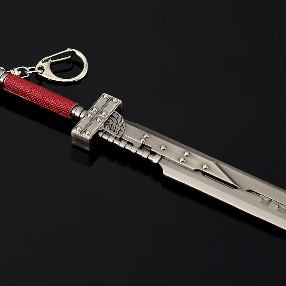 Dernier jouet d'arme fantastique pour garçons, épée de samouraï, métal allié, jeu d'anime, wilkatana, cadeaux de modèle d'arme, Cloud Strife, 22cm