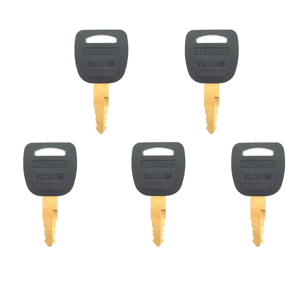 

5 PCS Heavy Equipment Key For Lishide Excavator Loader