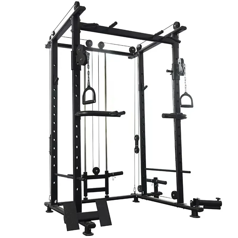 Wholesale Commercial Fitness Gym Equipment Multi Function Half Squat Power Rack