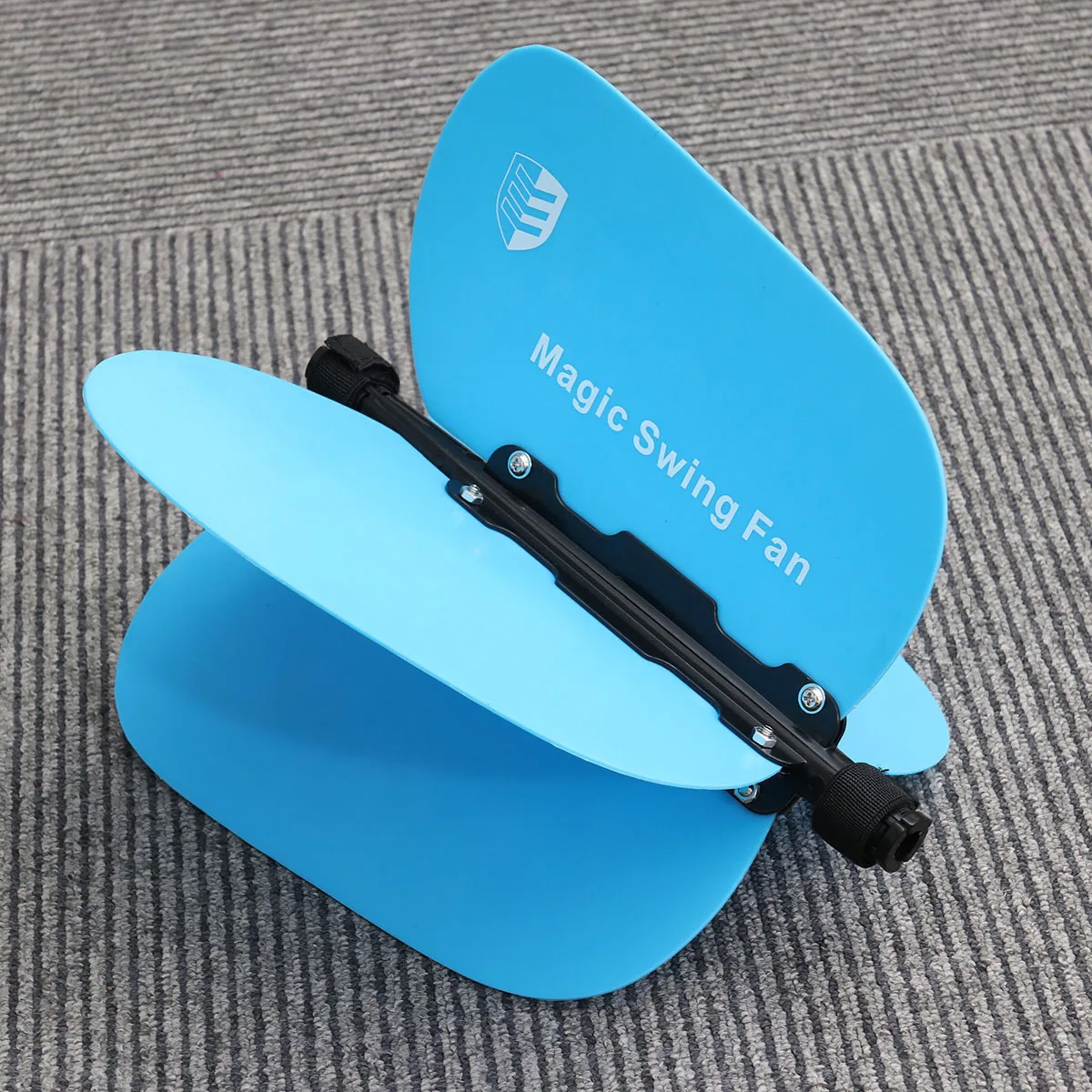 

A207 Portable Blue Golf Swing Fan Trainer Practice Accessories for Left Right Handed Players Improve Swing Rhythm Strength