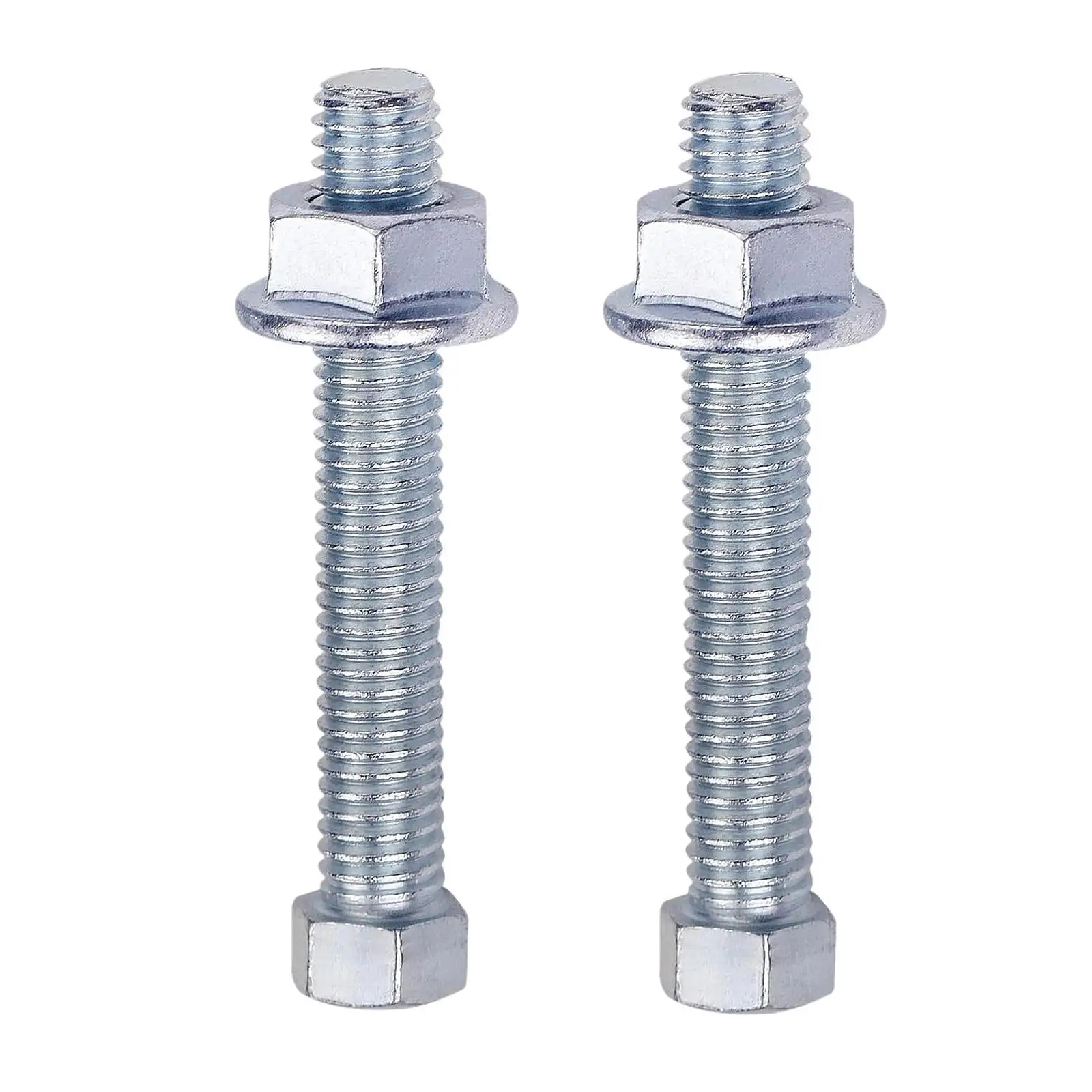 Heavy Duty Chain Adjuster Bolts Motorcycle Chain Tuning Screw Silver for Honda CRF250L CRF230F CRF230L CRF250X