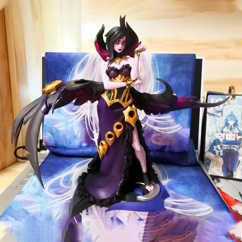 2023 New In Stock Original Game League Of Legends Lol Morgana The Fallen Anime Figure Model Collecile Action Toys Gifts