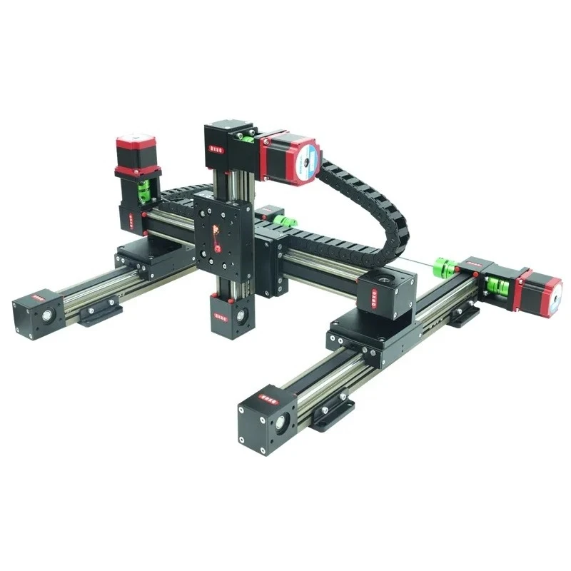 

Guide Rail Double Track Belt Transmission Precision CNC Linear Actuator Bearing