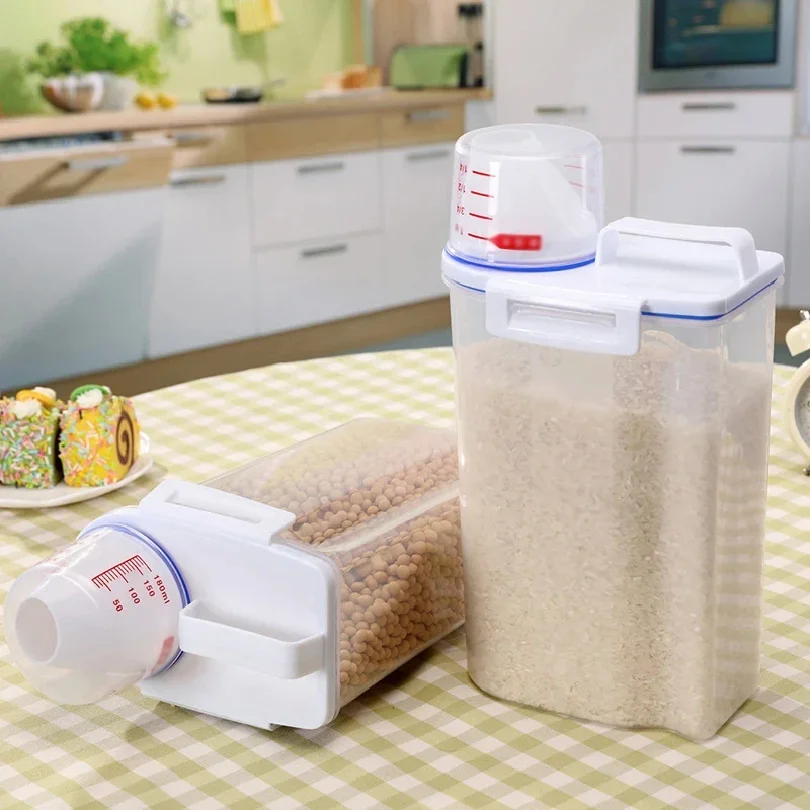 Contenedor de Almacenamiento d - Food Storage Large Plastic Containers reseña y precio