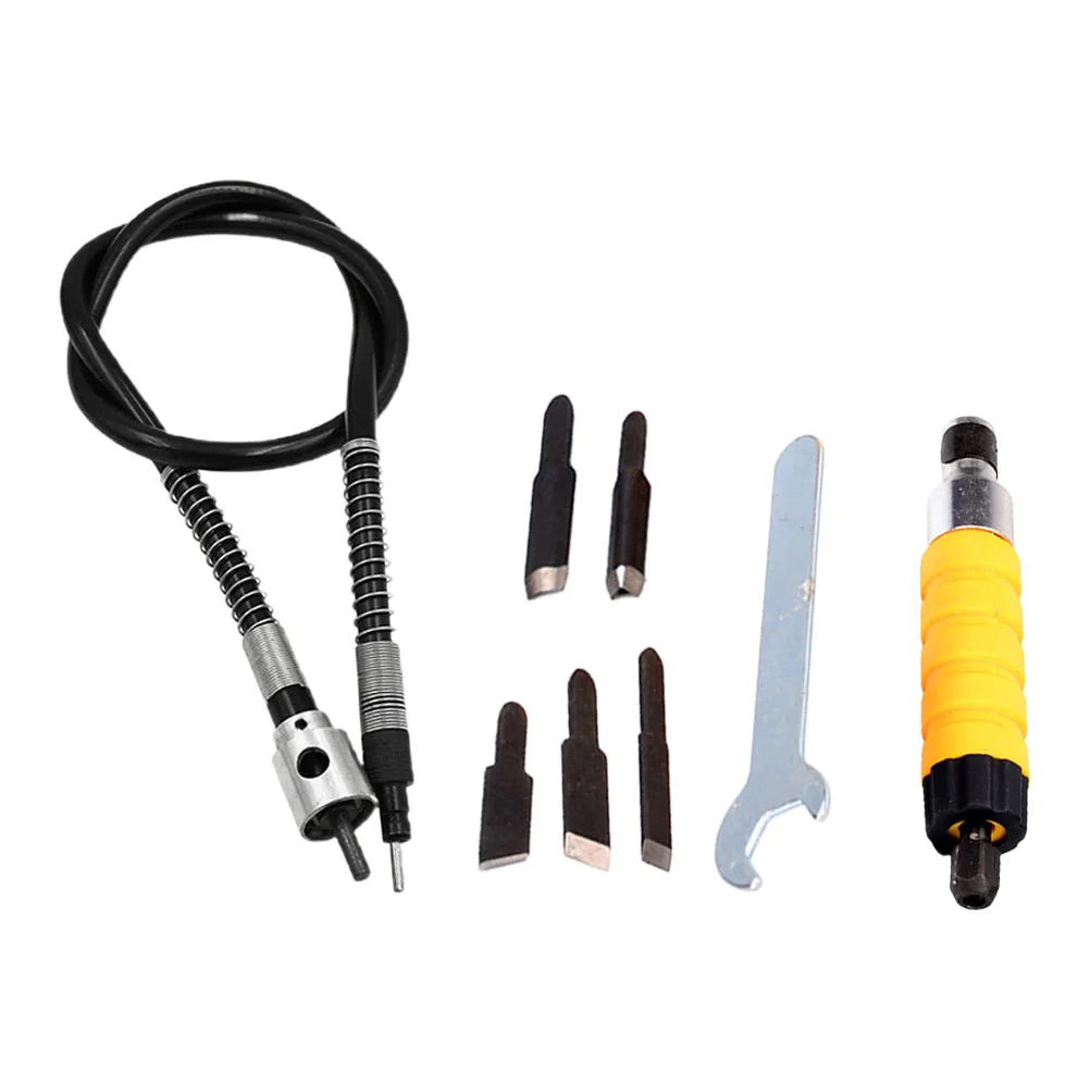 

1Set Carpenter Electronic Kit Sturdy Graver Tool Save Time Effort Longlasting Use Electronic Carving Kit