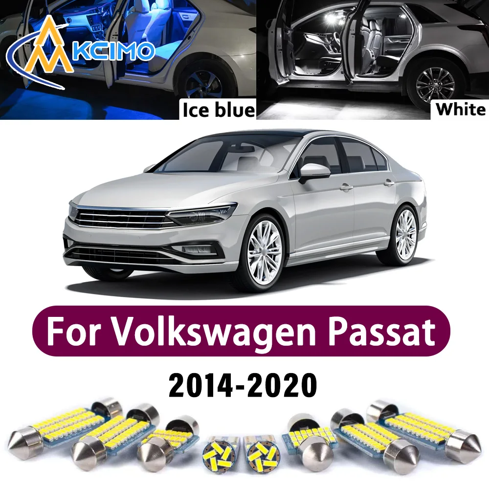 

Super Bright LED Interior Lamp Kit For Volkswagen Passat B8 Sedan Variant 2014-2020 Error Free Canbus Reading Mirror Light Bulbs