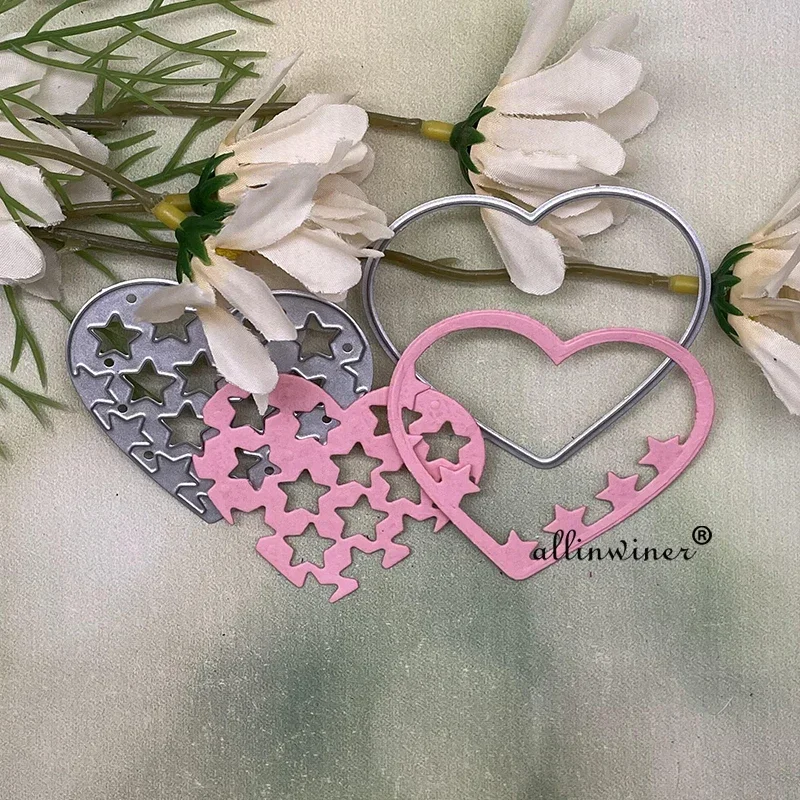 

Металлические вырубные формы Star Love для скрапбукинга, декоративного тиснения и рукоделия