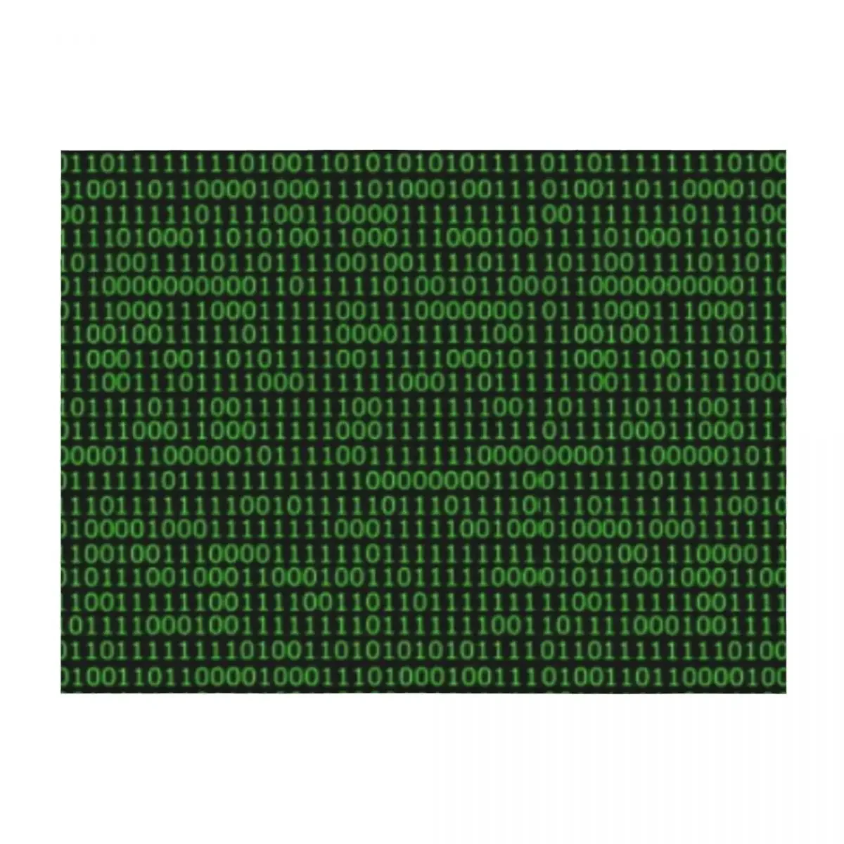 Binary Code Throw Blanket For Baby Picnic Beach Personalized Gift Blankets