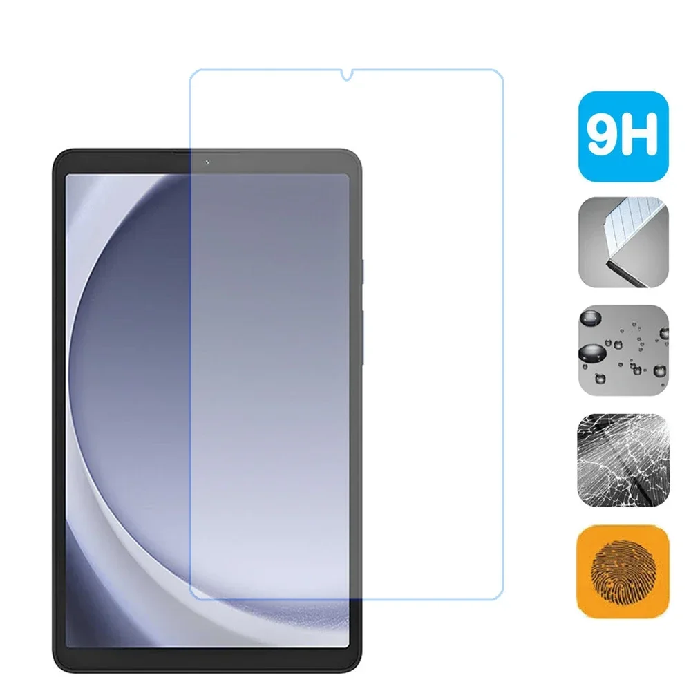 2PCS For Samsung Galaxy Tab A9 8.7 inch 2023 Tempered Glass Screen Protector For A9 SM-X110 SM-X115 Protective Film Fit Screen
