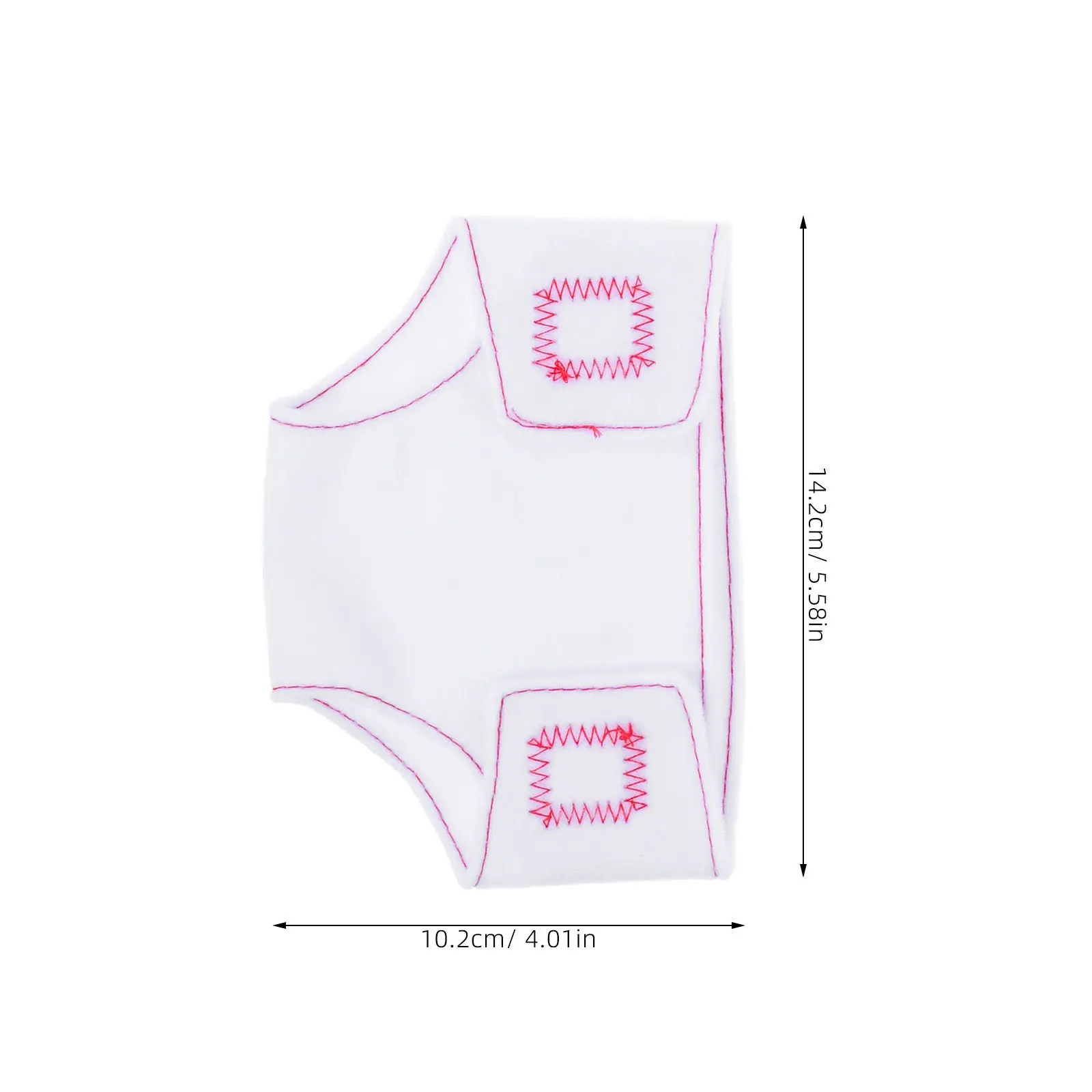 4Pcs Baby Diapers Cloth Nappies Reusable for 18 Inch Girl Role Play Underwear Accessories Fabric Soft