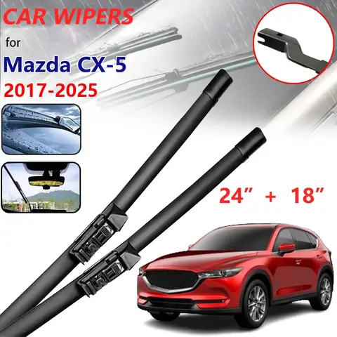 Wycieraczki samochodowe do Mazda CX-5 CX5 CX 5 KF MK2 2017-2025 2018 2019 2020 2022 Bezszwowe Gumowe Wycieraczki do Szyby Przedniej