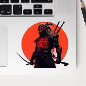 Japanese Samurai Vinyl Car Stickers Motorcycle Stickers Car Styling Camper Yacht Voiture Course Occlusion Scratch Exterior Decor