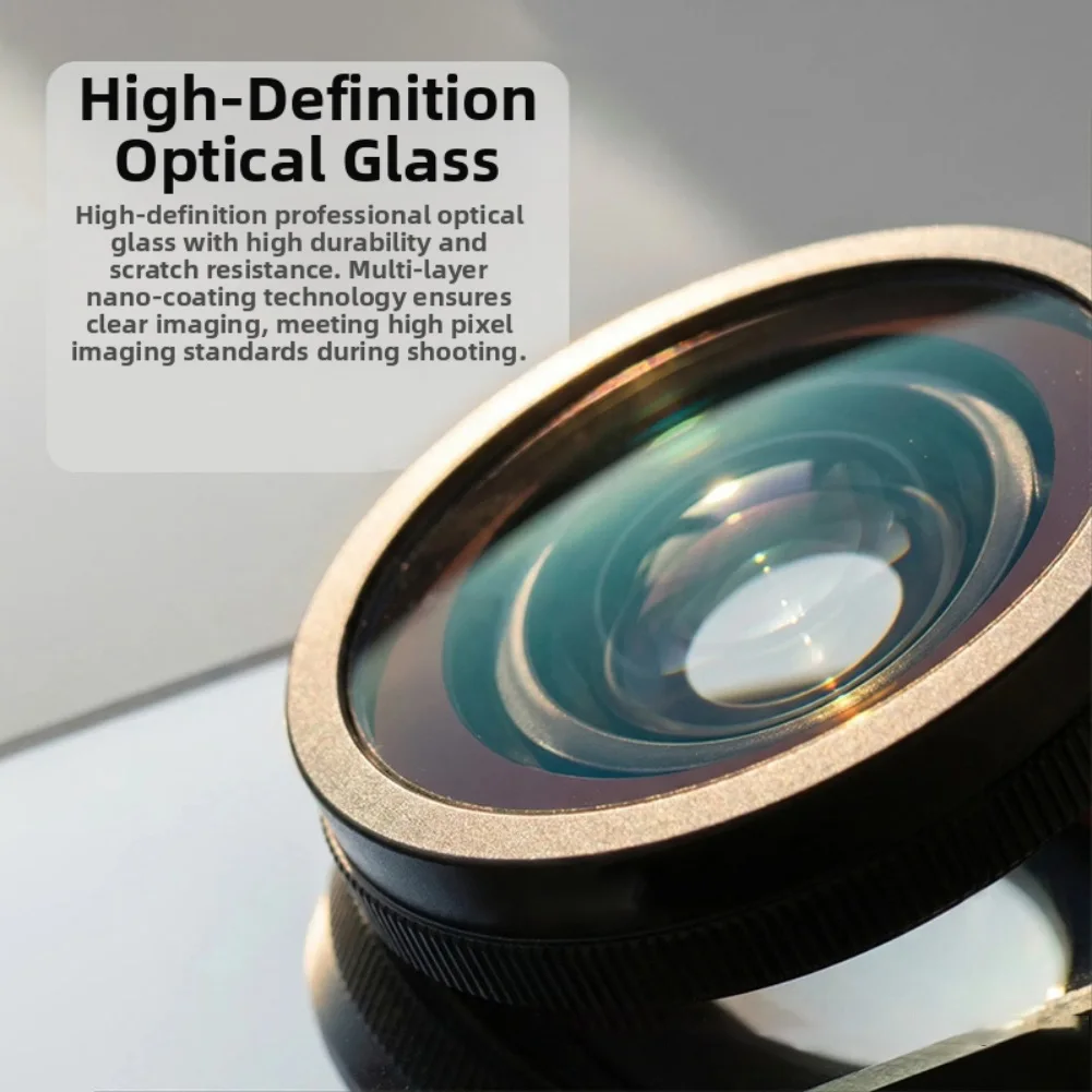 185° Ultra-Wide Angle Lens Kit For DJI Action 6 - Capture For Stunning Views Wide-angle Lens Sports & Action Video Cameras Acces
