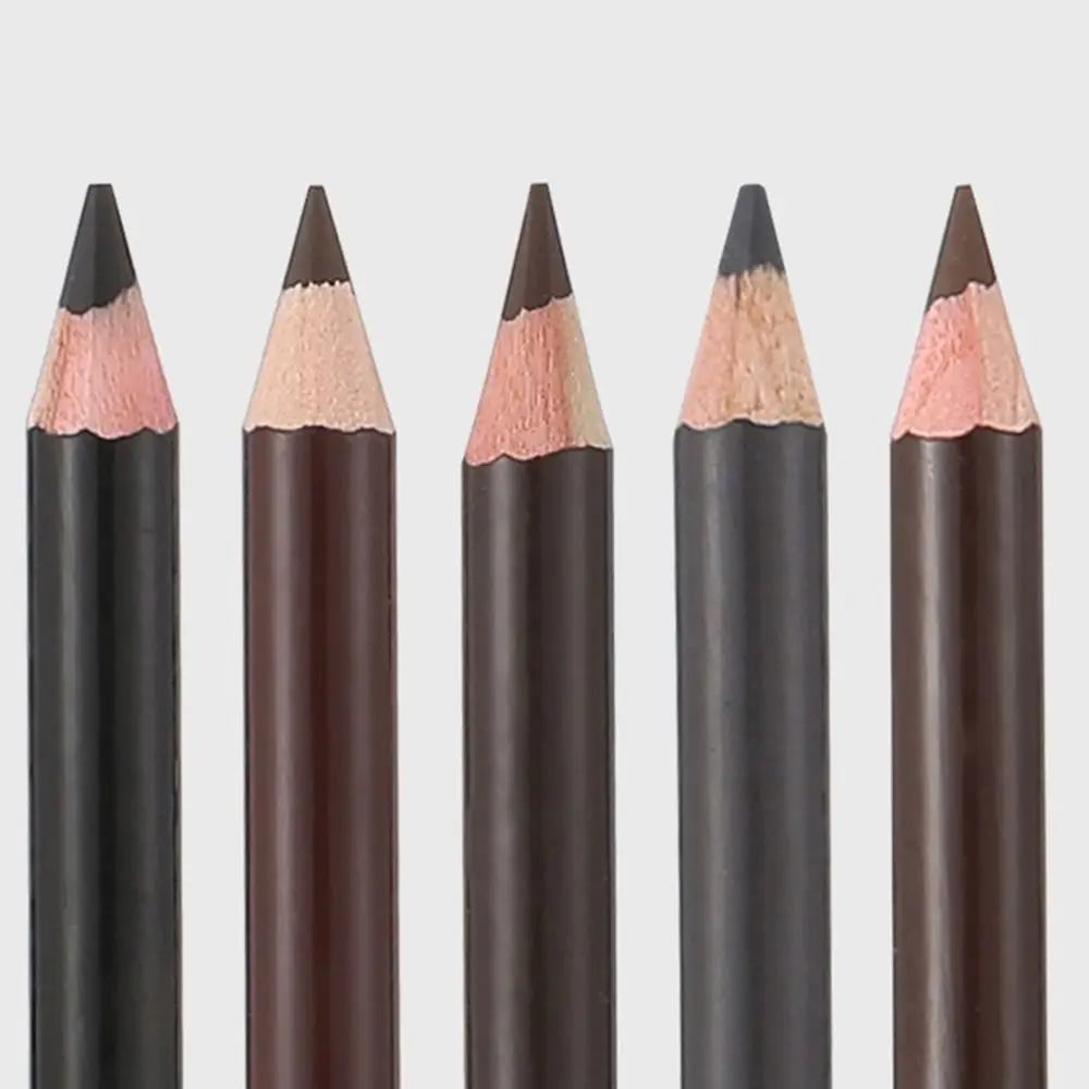 Marker Stift Metall Fall Augenbraue Pinsel Weibliche Augenbraue Bleistift mit Pinsel Augenbraue Enhancer Augenbraue Tönung Permanent Tattoo Stift
