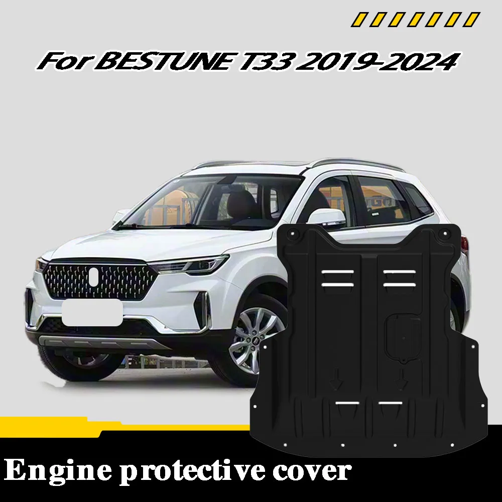 Vehicle - Specific Splash - Proof Durable Sturdy Engine Undercover And Lower Mudguard For BESTUNE T33 2019-2024 1.6L