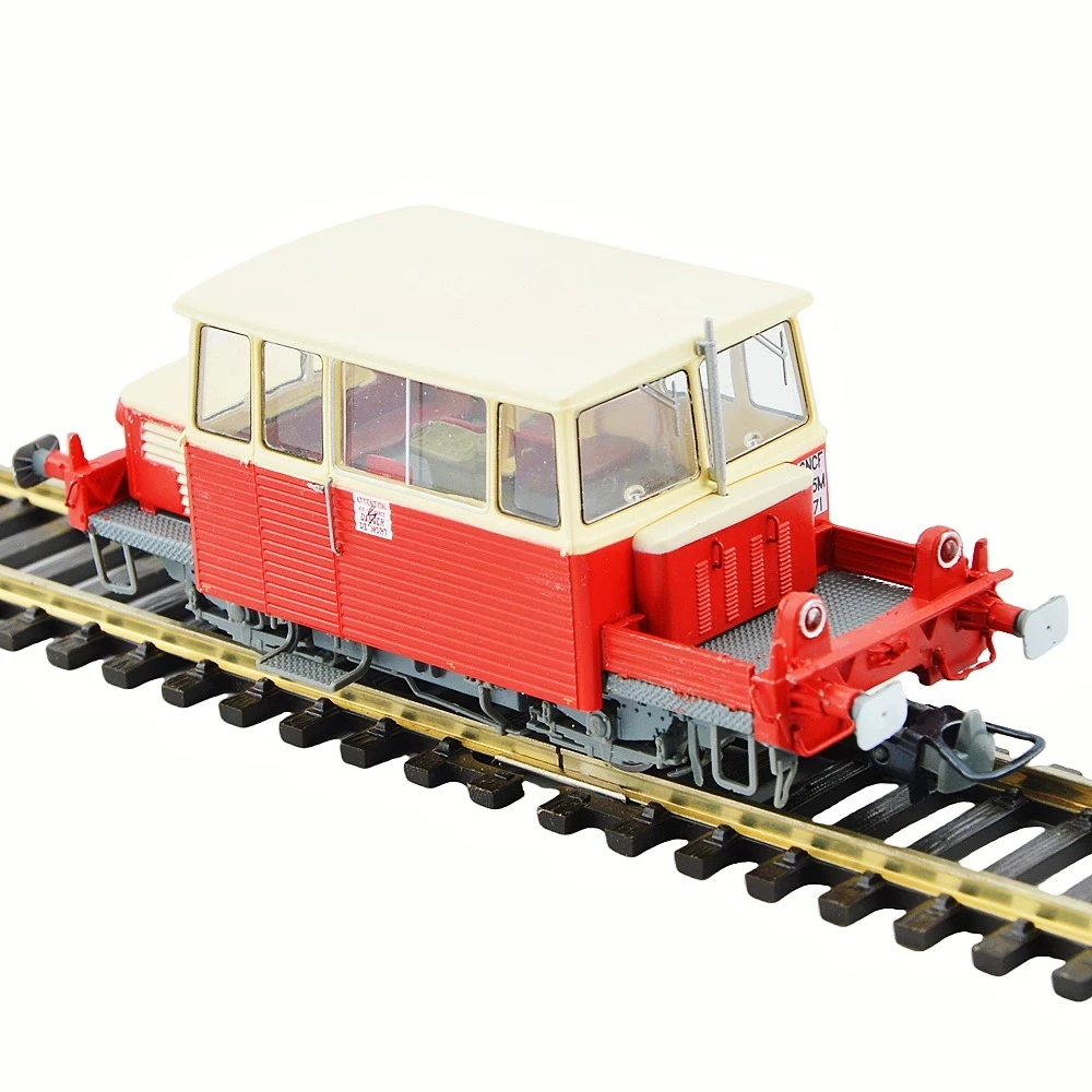 HO Scale 1/87 Train Model DU65 Track Inspection Car MB-073S Digital Sound with Interior Light ZIMO Chip Adult Toy  Gift