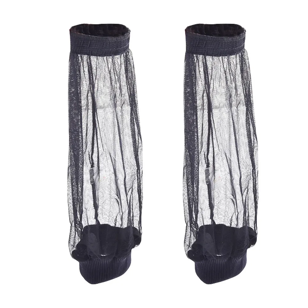 Anti Mosquito Bite Pants Mesh Net Feet Protector Outdoor Traveling Camping Hiking Fishing Repellent Black Bite Pants