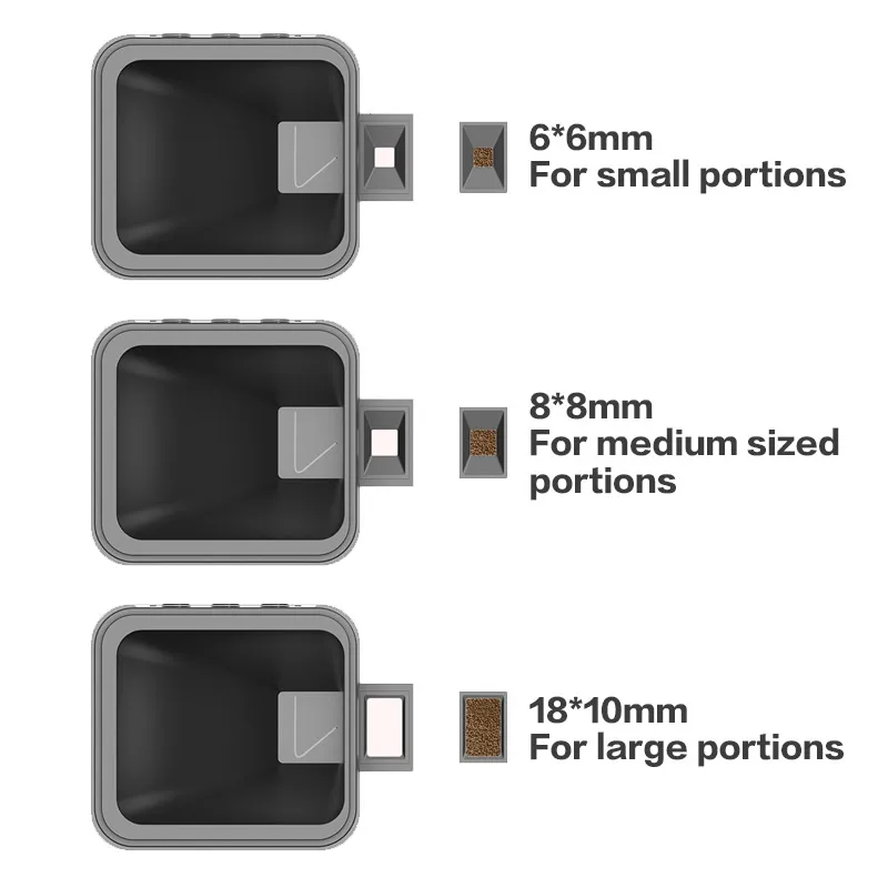 Aquarium Accessories Automatic Fish Feeder LED LCD Screen 120ml/320ml Large Capacity Smart Timing Turtle Fish Tank Auto Feeder