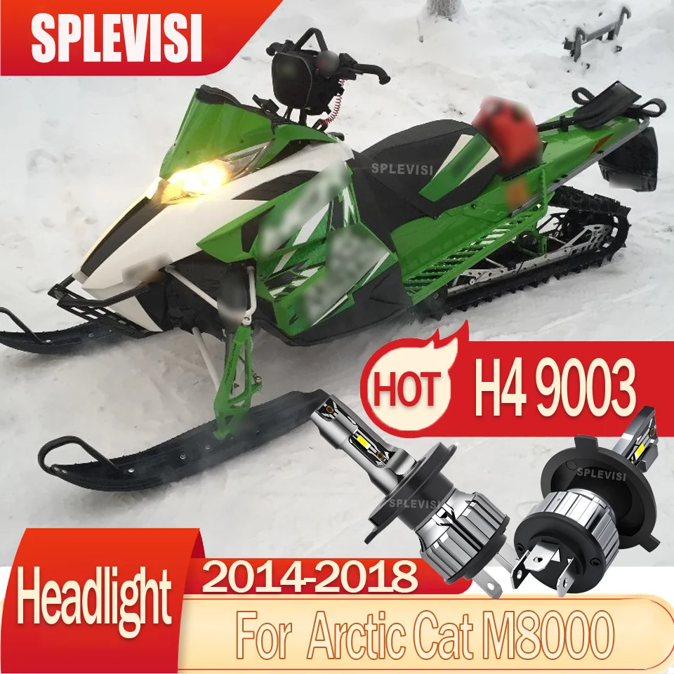 

Enhanced Visibility Illuminate the Road Ahead Clearly H4 9003 motorcycle Headlight For Arctic Cat M8000 2014 2015 2016 2017 2018