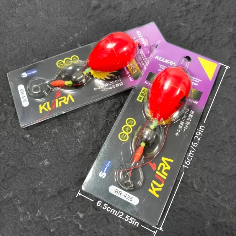 Flotadores Apo largos para pesca en roca y mar – Juego completo - imagen 5