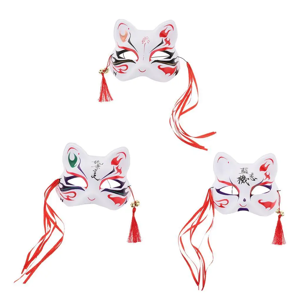 Masquerade Ball Mask with Tassel Hand Painted Eye Covering Face Mask for Women and Men for Mardi Gras