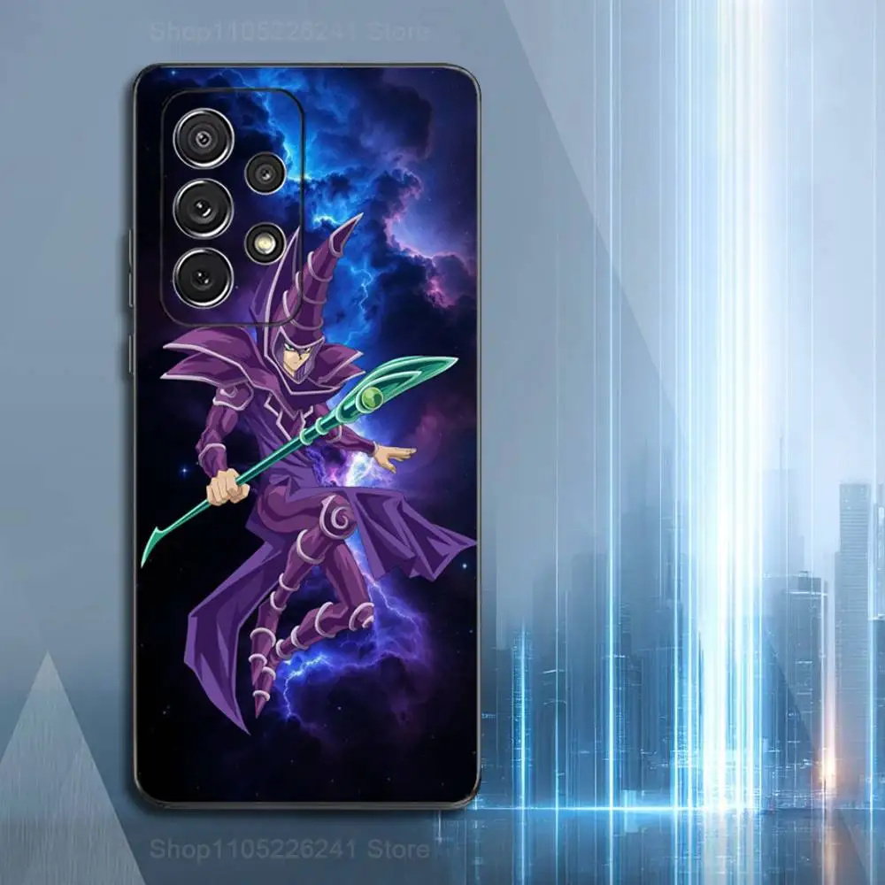لعبة Y-Yu G-Gi O-Oh Cool لهاتف Samsung S9,S10,S20,S10,S21,S25,S24,S23,Ultra,FE,Plus,Lite,Soft Silicone Black Case