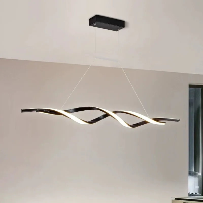 Plafonnier suspendu au design nordique, luminaire décoratif d'intérieur, idéal pour un salon, une salle à manger, une chambre à coucher ou une cuisine