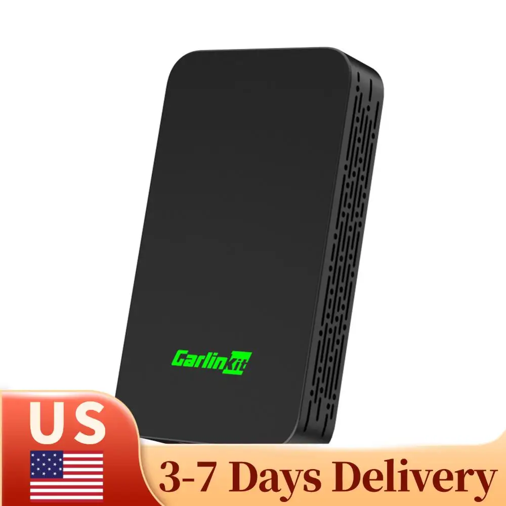 

Беспроводной AI-бокс CarPlay Android Auto с Bluetooth для автомобильных мультимедийных видеоплееров