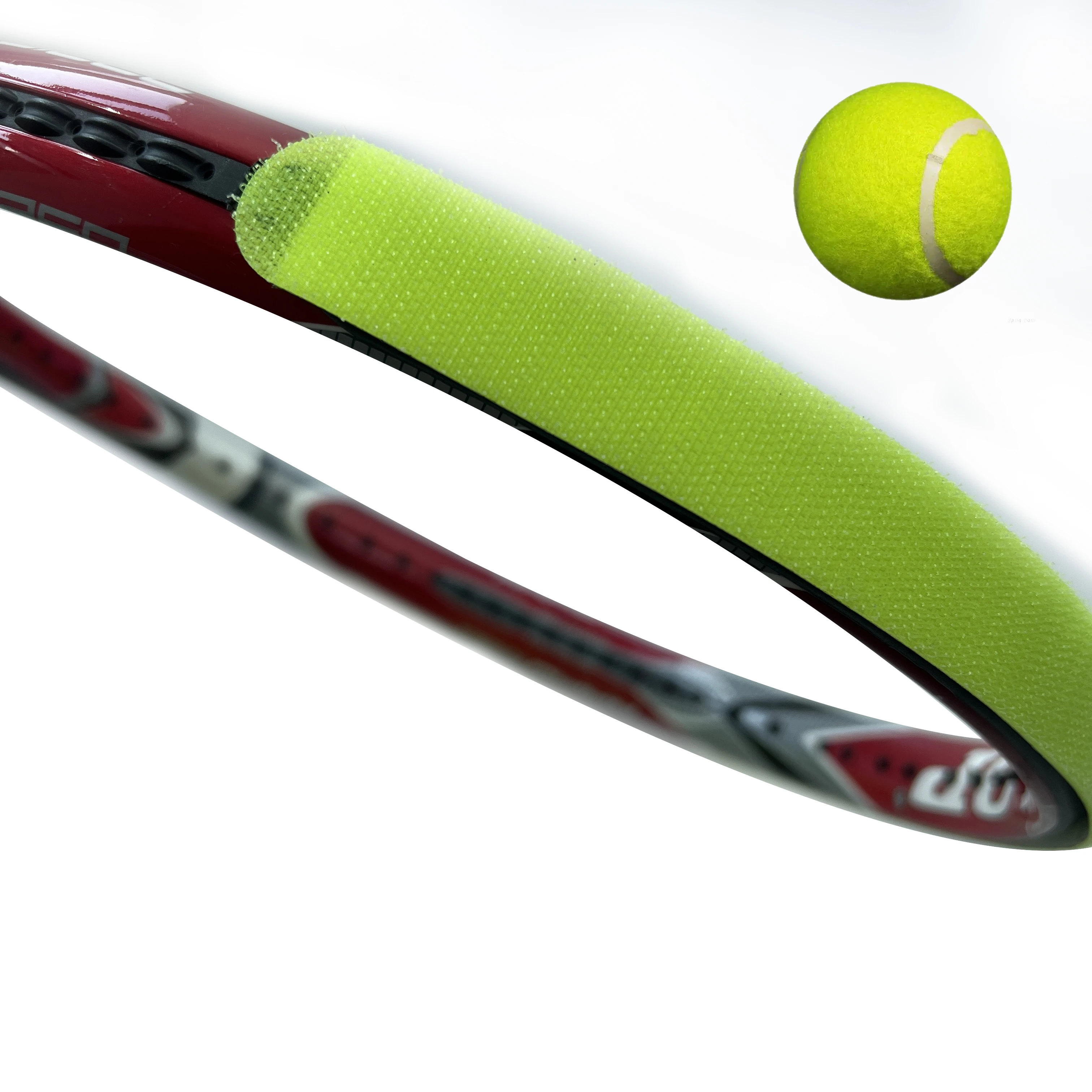 3 pieces of tennis racket head stickers, sticky ball picking artifact, protect the racket frame from scratches